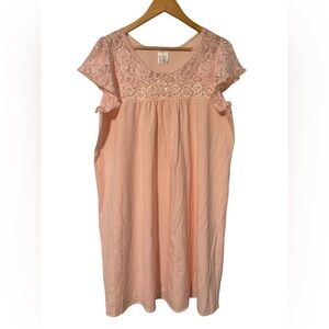 Avon Intimates Blush Chemise with Lace Detail